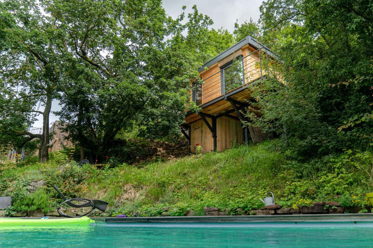 Le Moonloft Insolite Tiny-house Dans Les Arbres & 1 Seance De Sauna Pour 2 Avec Vue Panoramique Holiday home