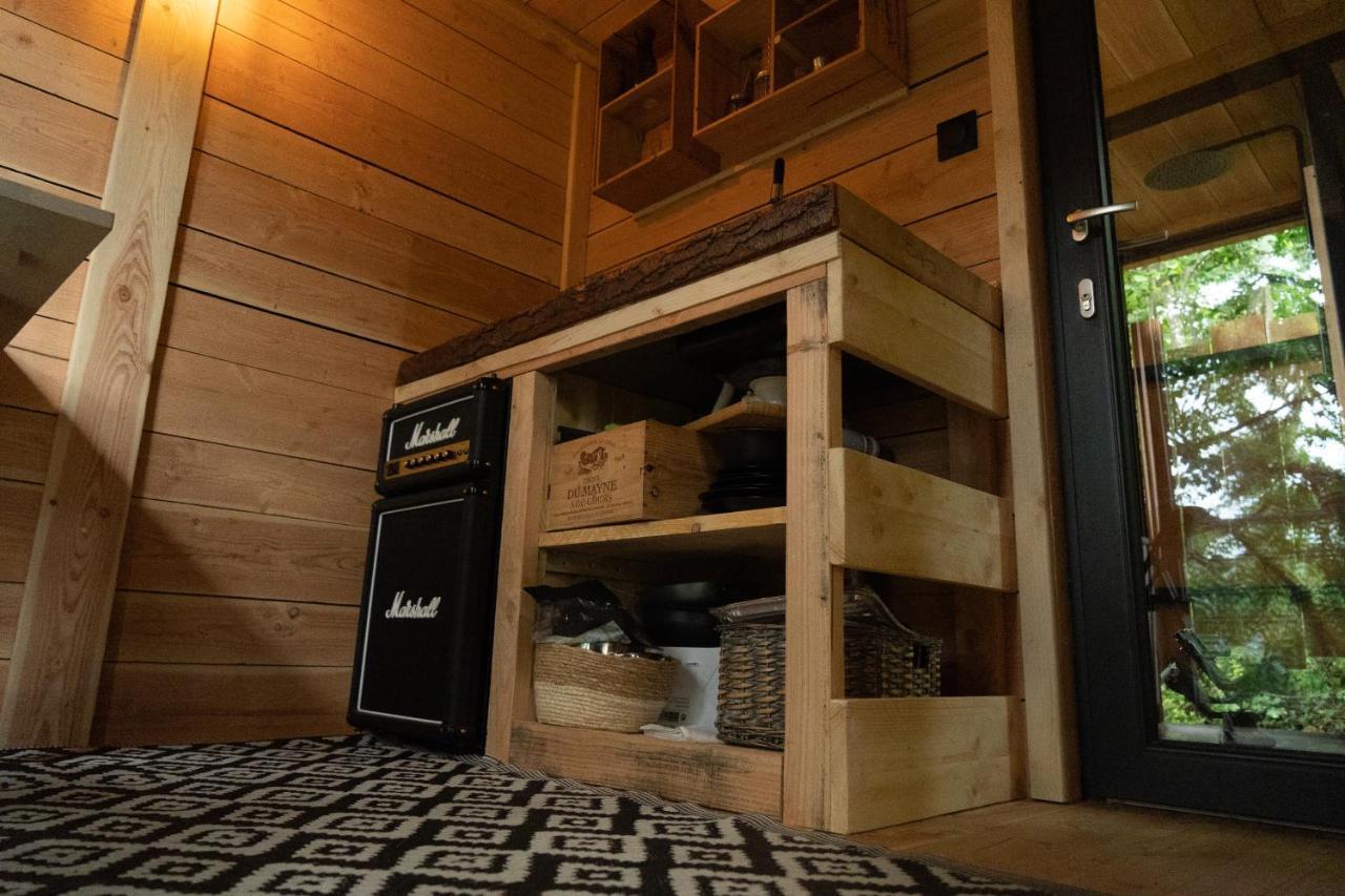 Le Moonloft Insolite Tiny-house Dans Les Arbres & 1 Seance De Sauna Pour 2 Avec Vue Panoramique * Osenbach